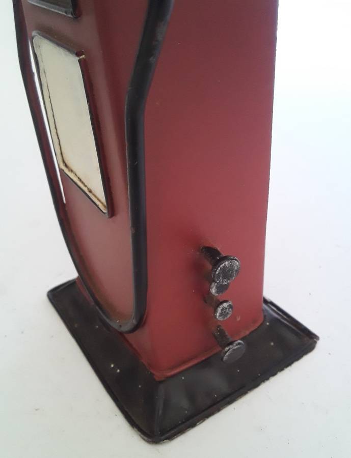 Vintage Tin Plate `Texaco` Petrol Pump Money Box.