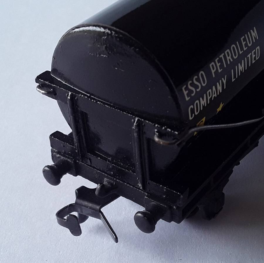 Hornby Dublo D1 Tank Wagon. `ESSO`, Black. No : 4680. Mint in box.