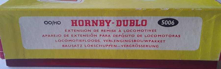 Hornby Dublo Engine Shed extension Kit. No : 5006. Mint in box.