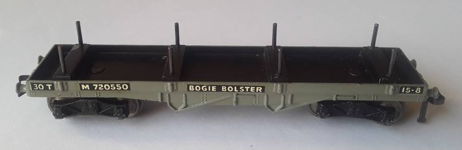 Hornby Dublo D1 Bogie Bolster Wagon, BR. No : 32051. Mint in box.