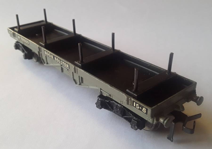 Hornby Dublo D1 Bogie Bolster Wagon, BR. No : 32051. Mint in box.