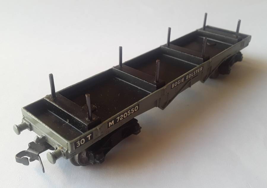 Hornby Dublo D1 Bogie Bolster Wagon, BR. No : 32051. Mint in box.