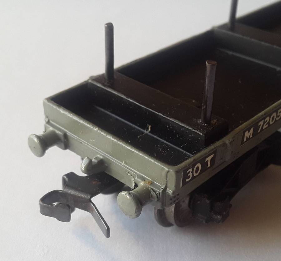 Hornby Dublo D1 Bogie Bolster Wagon, BR. No : 32051. Mint in box.