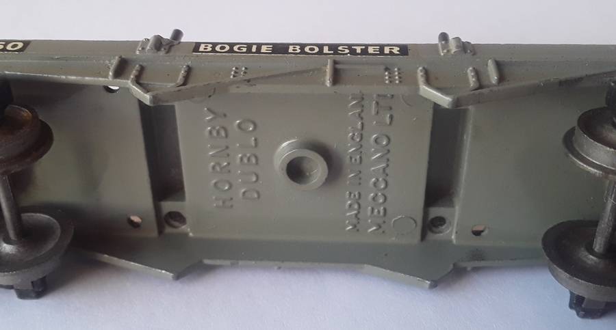 Hornby Dublo D1 Bogie Bolster Wagon, BR. No : 32051. Mint in box.