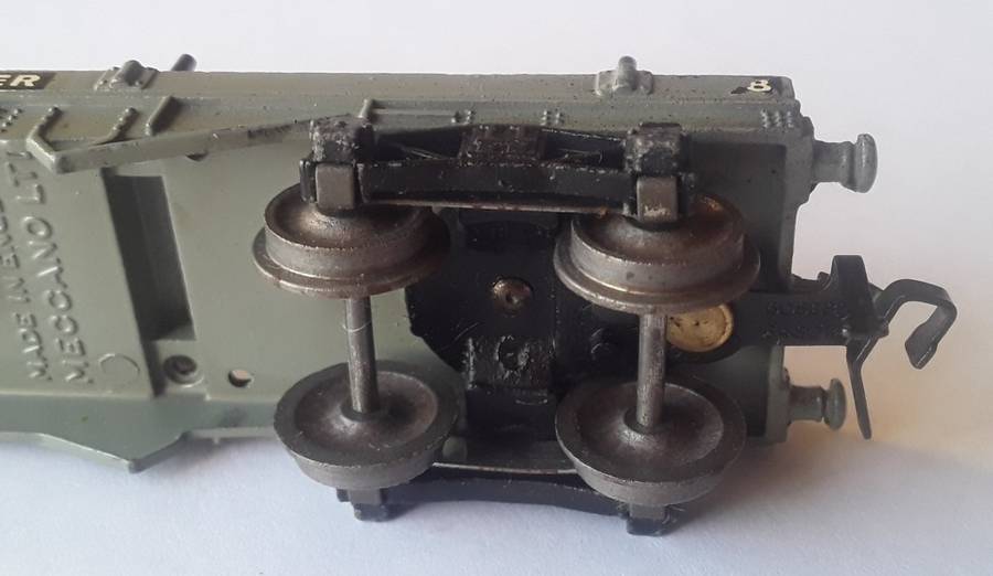 Hornby Dublo D1 Bogie Bolster Wagon, BR. No : 32051. Mint in box.