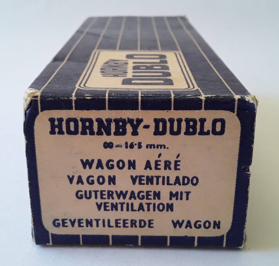 Hornby Dublo Long-Wheel Base Ventilated Van (B.R.). NO : 32058. Mint In Box.