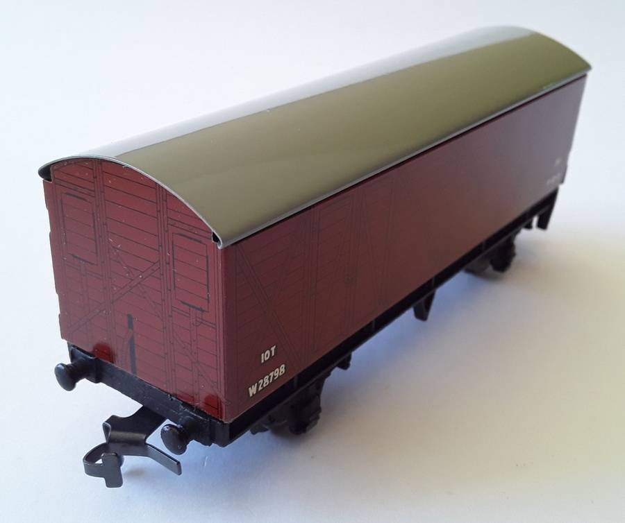 Hornby Dublo Long-Wheel Base Ventilated Van (B.R.). NO : 32058. Mint In Box.