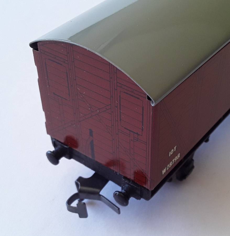 Hornby Dublo Long-Wheel Base Ventilated Van (B.R.). NO : 32058. Mint In Box.
