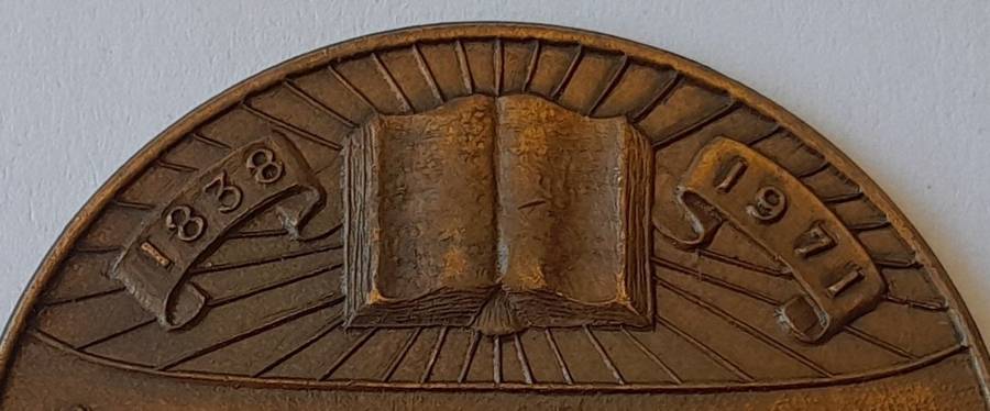 Rare Bloed Rivier (Blood River) 1838 Medal. Issued 1971 For Monument Unveiling.