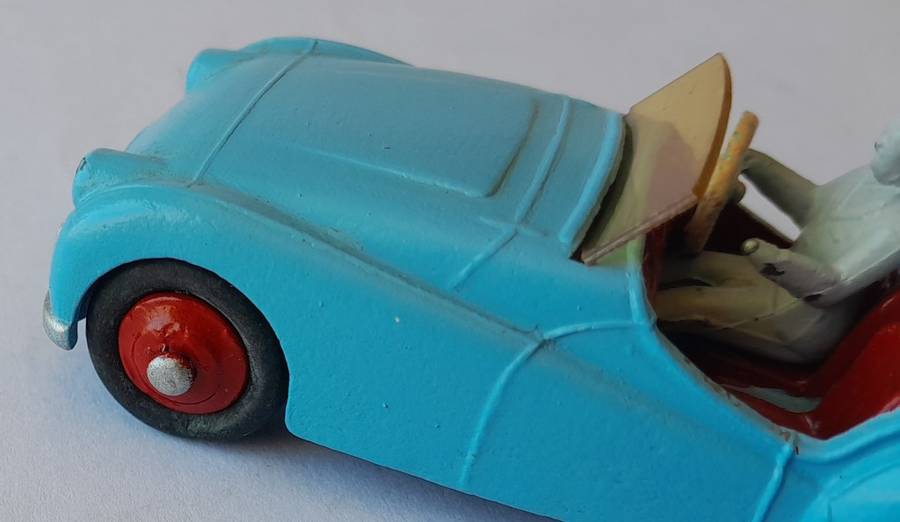 Vintage Dinky Toys Triumph TR2 by Meccano