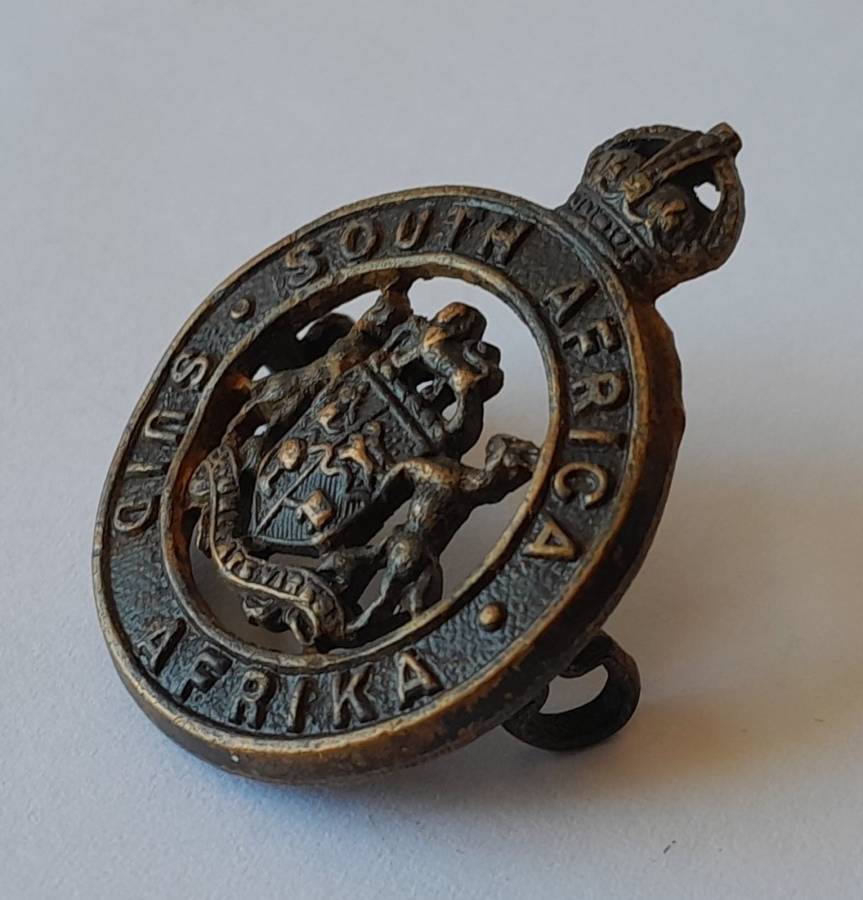 Early SA Instructional Corps Badge. Lugs Intact.