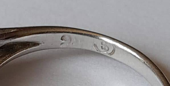 Designer Solid Sterling Silver Ring With Citrine Yellow Faceted Stone.