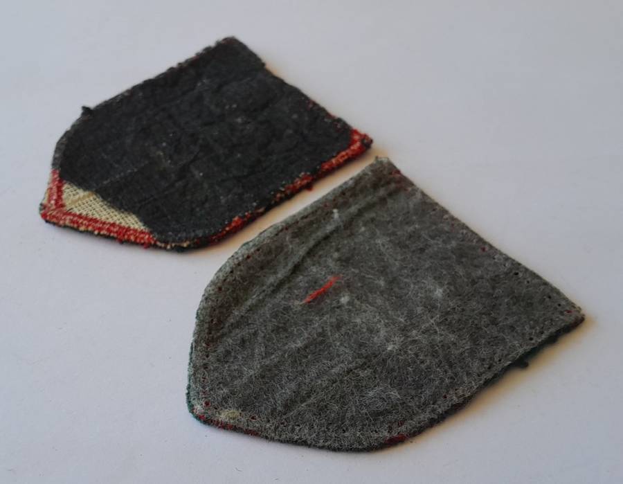 Pair Rhodesian Army Patches (Facing). Bush War (1970`s).