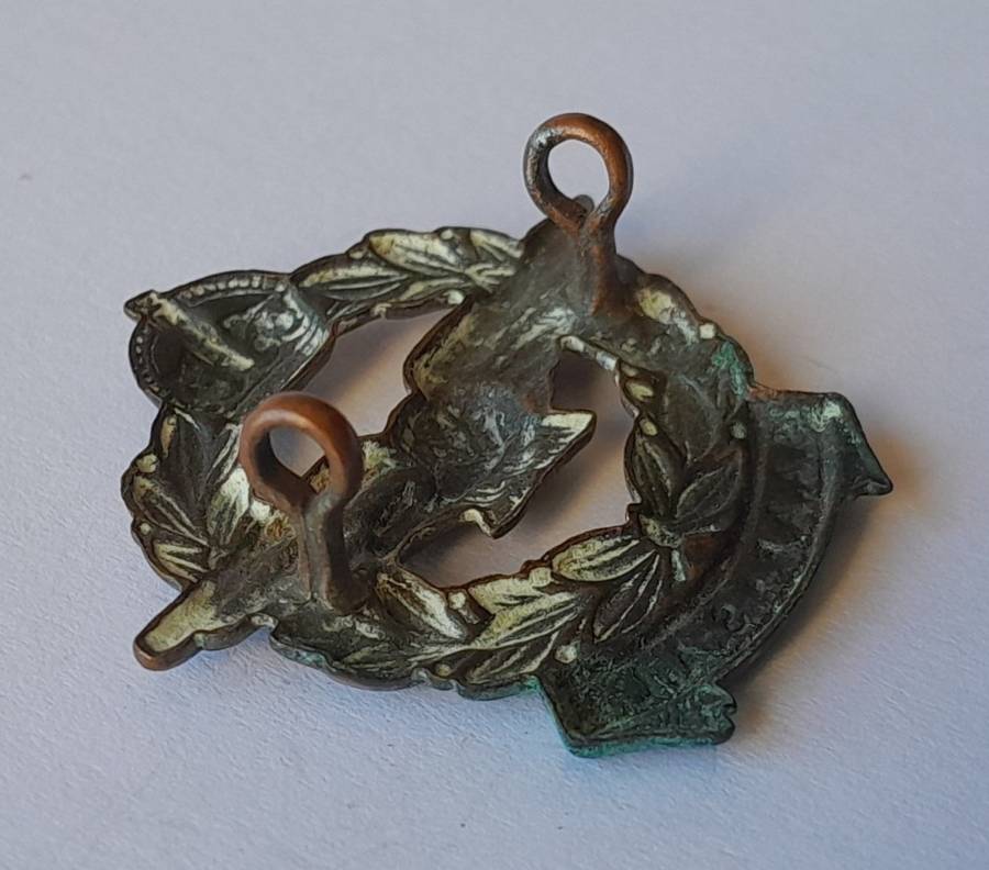WW2 SA Air Force Collar Badge. Lugs Intact.