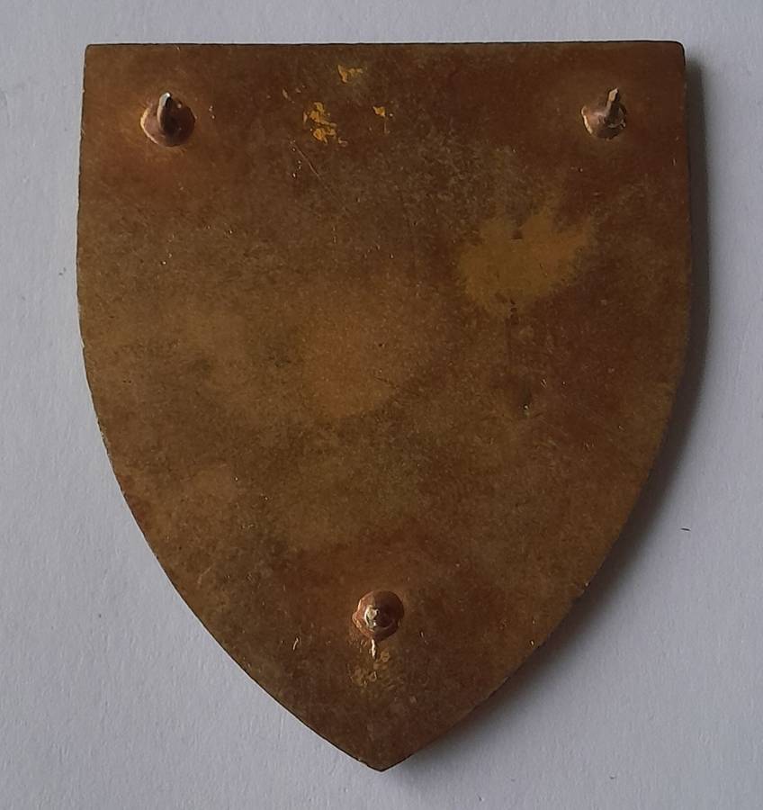 SADF 7 South African Division Shoulder Flash (from 1992).  All Pins Intact.