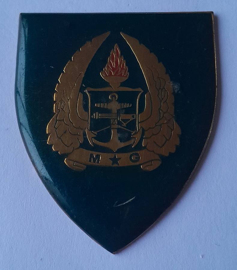 SADF Army Gymnasium Shoulder Flash.  No Pins.
