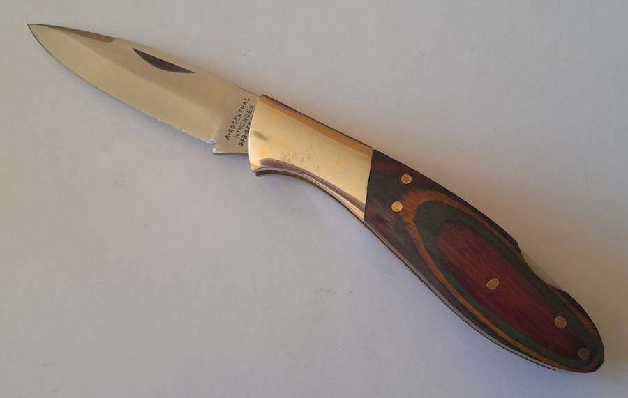 Vintage A. Rosenthal, Windhoek SFB 67 Folding Knife.  17.5cm.