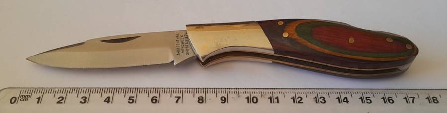 Vintage A. Rosenthal, Windhoek SFB 67 Folding Knife.  17.5cm.