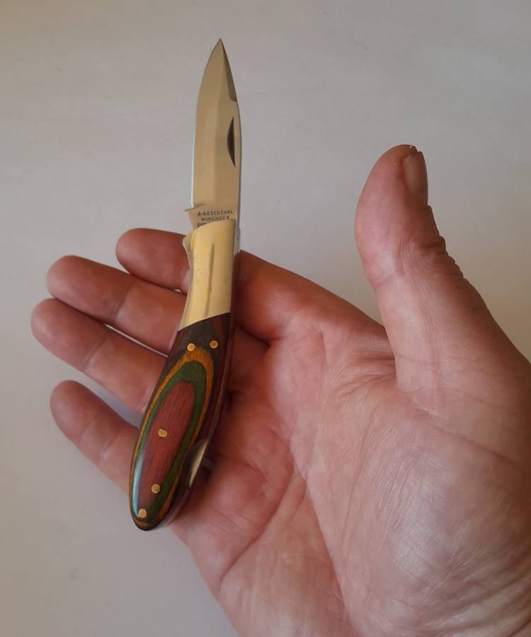 Vintage A. Rosenthal, Windhoek SFB 67 Folding Knife.  17.5cm.