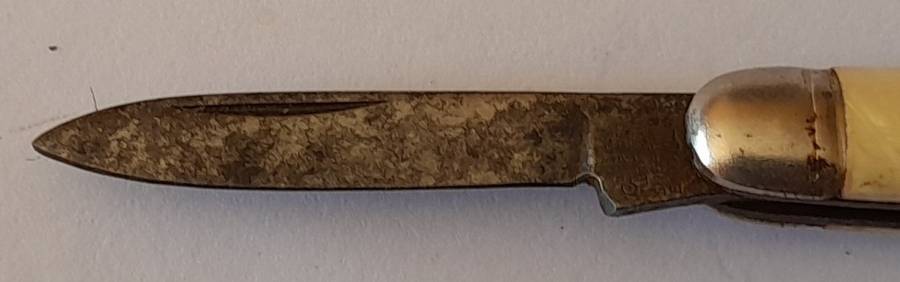 Vintage Richards, Sheffield Single Blade Mini Pocket Knife. "Cape Town".  11cm.