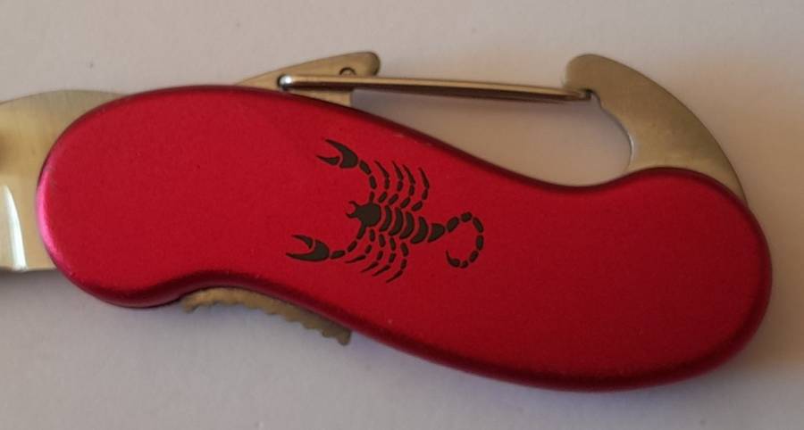 Victory Cloud Folding Pocket Knife.  10cm.