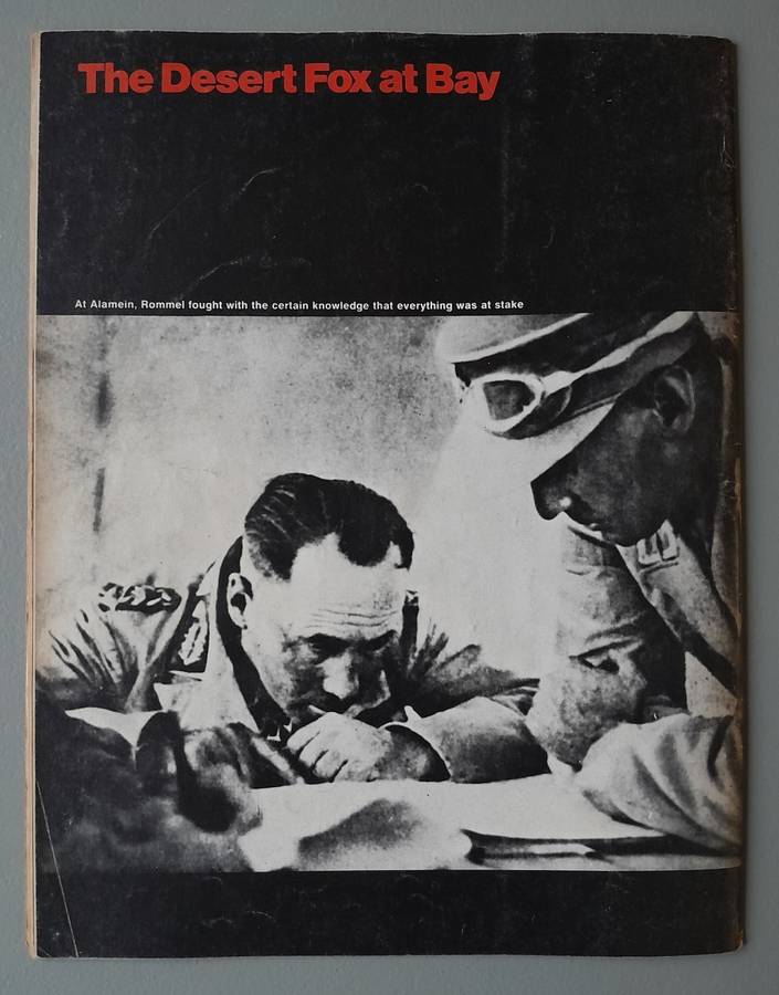 Vintage Purnell's "History Of The Second World War".  Alamein.