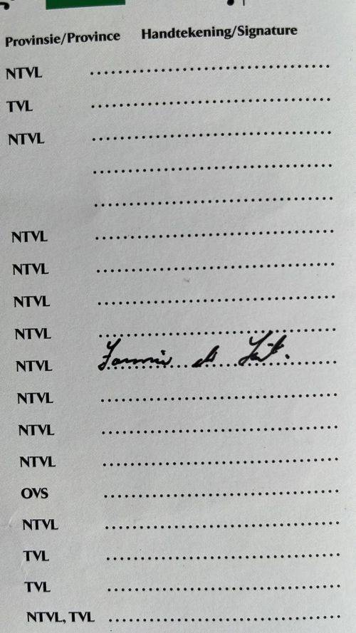 1999 Rugby Legends Menu Card - Signed