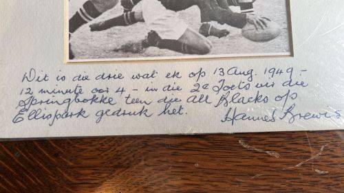 1949 Original Iconic Photo, Signed - details below