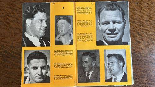 1956 Springbok Trials Pen Pictures Album & Newspaper Supplement - Signed