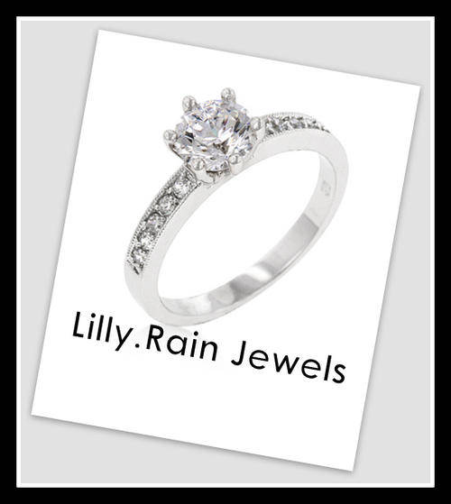 2.00ct Brilliant Round Cut Bridal Princess CZ Ring**SIZE 5~*** NEW STOCK JUST ARRIVED !!!