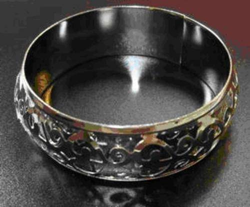 Openwork Filigree Bangle