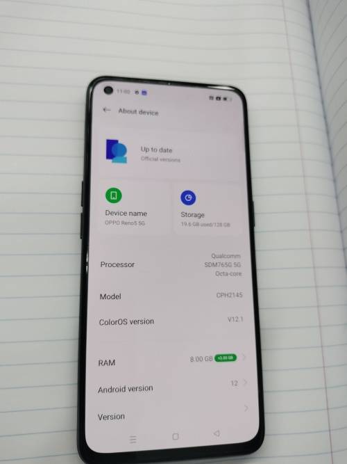 Oppo Reno5 5G dual Sim