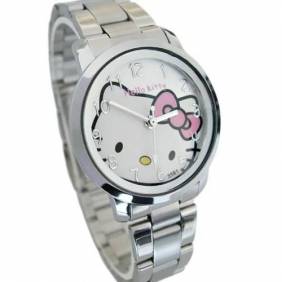 Hello Kitty Quartz Movement Wrist Crystal Watch HK37