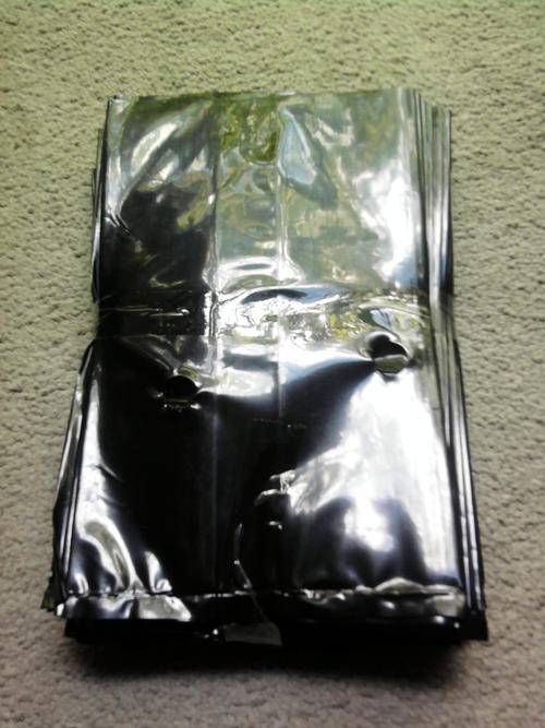 PLANT GROWING BAGS -  2 LITRE - PACK OF 50 - BLACK PLASTIC GROWING BAGS