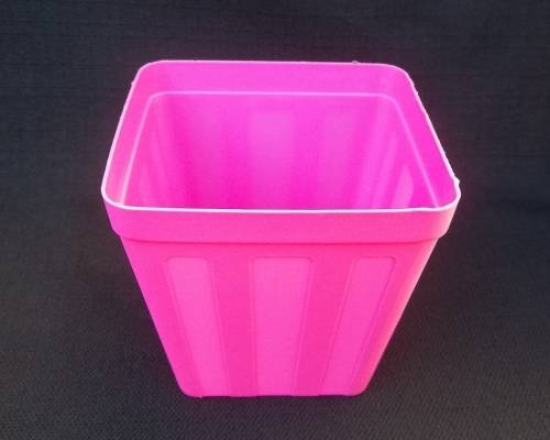 PLANT POTS SQUARE 8 CM - PINK PLANT POTS