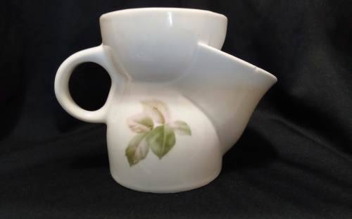 Vintage shaving cup Pink roses