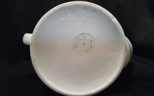 Vintage shaving cup Pink roses