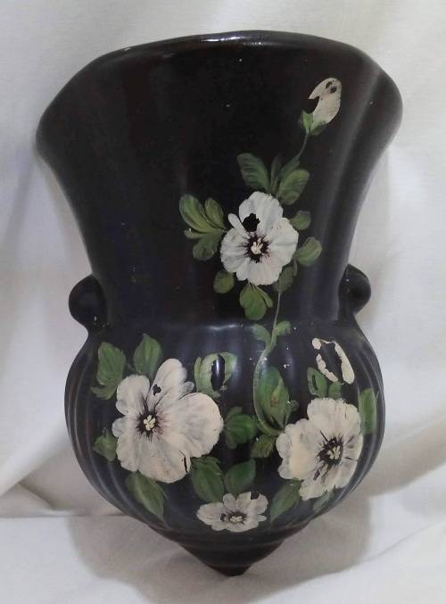 Vintage porcelain wall vase