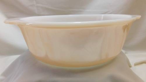 Lovely vintage pearlized Fire king serving dish