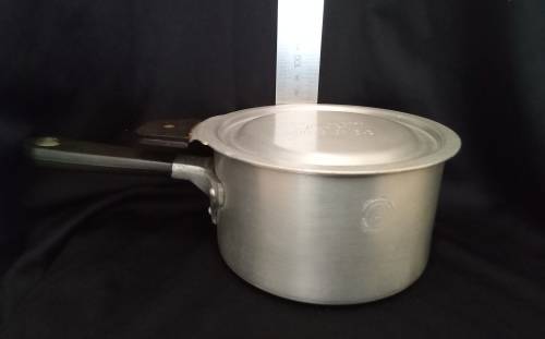 Vintage Aga (AGALUXE) Aluminium Saucepan with Lid.