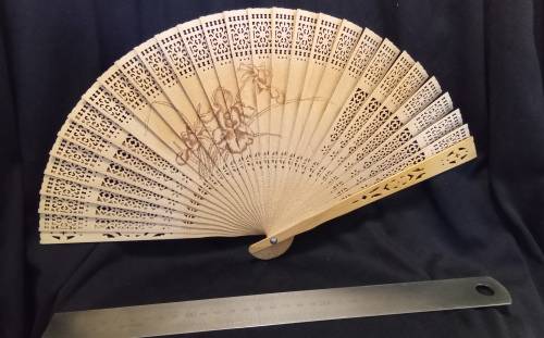 Vintage Wooden hand fan
