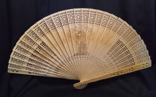Vintage Wooden hand fan