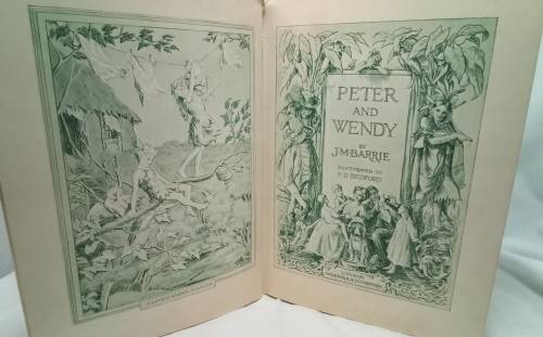 J.M. Barries` Peter and Wendy 1935 edition
