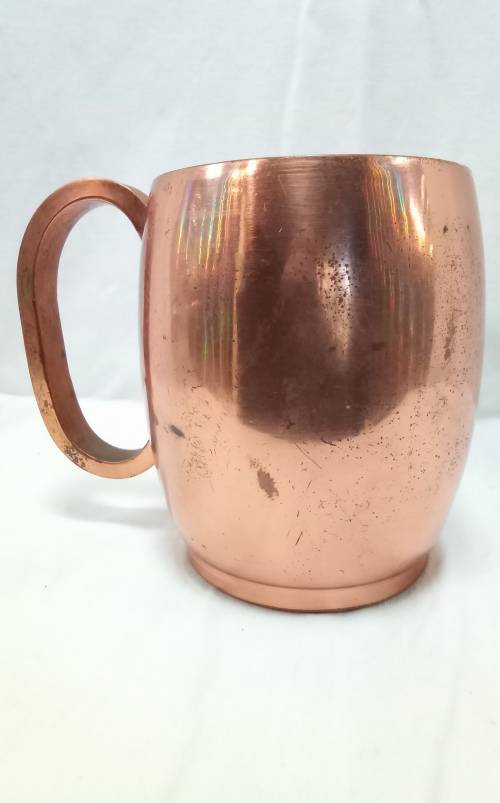 Vintage Copper plated mug