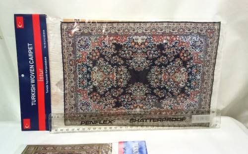 Two Turkish Souvenir `carpets`
