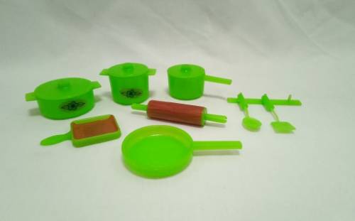 1980`s Plastic toy lot x3