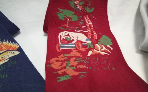 Three collectable Africana vintage ties - Voortrekker/Great trek