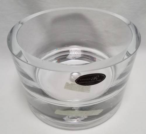 Magnificent Ernst Rosenthal Kristalglas Bowl - 3kgs of crystal glass!