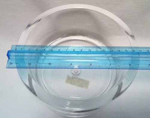 Magnificent Ernst Rosenthal Kristalglas Bowl - 3kgs of crystal glass!