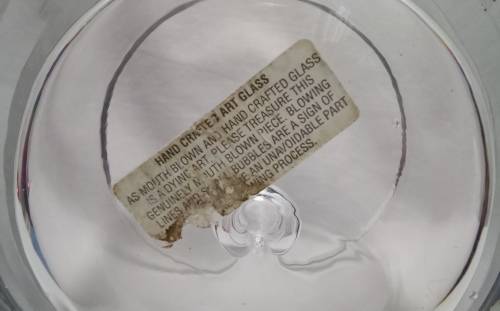 Magnificent Ernst Rosenthal Kristalglas Bowl - 3kgs of crystal glass!